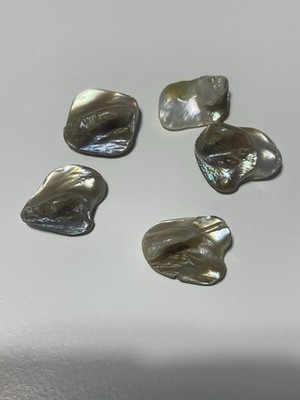 Keshi Pearls, Most Likely Freshwater, They Did Come Off A Necklace