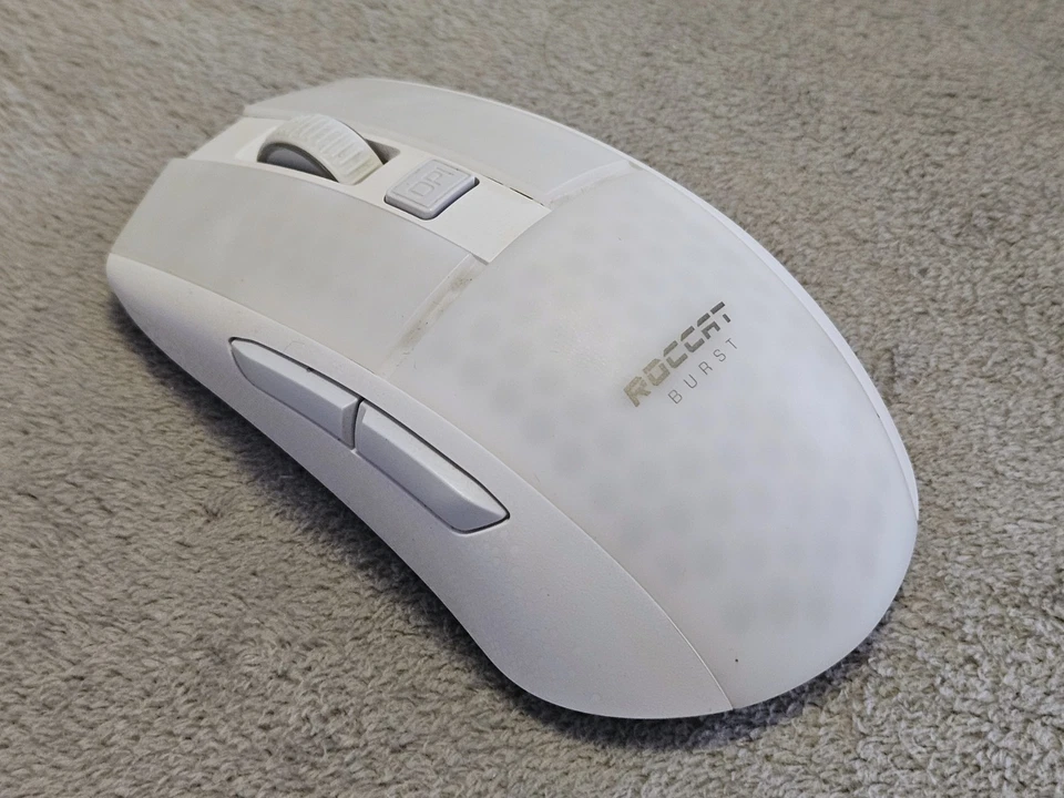 Roccat Burst Pro Air Gaming-Maus Kabellos, Symmetrisch, Optisch, RGB, Leicht - Bild 4 von 4