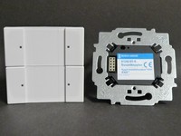 Busch-Jaeger 6126/01-84 Eib Knx Tastsensor 2Fach Mit Beil. Busankoppler Neu Ovp