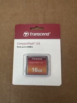 Transcend Compact Flash 16GB 133 16 GB CF Memory Card