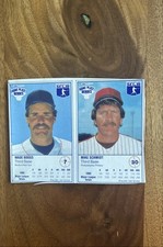 1987 Kraft Home Plate Heroes - Wade Boggs, Mike Schmidt #7-30 Panels