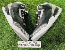 Nike Air Jordan 3 Retro Black Cement 2018 Mens Sizes 854262-001