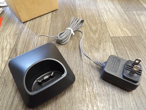 black Panasonic PNLC1040 YA Cordless Phone Charger Dock w/ AC