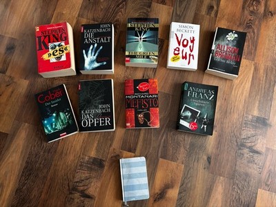 Buch Set Stephan King ES / Green Mile Katzenbach Thriller Krimi 10 Bücher