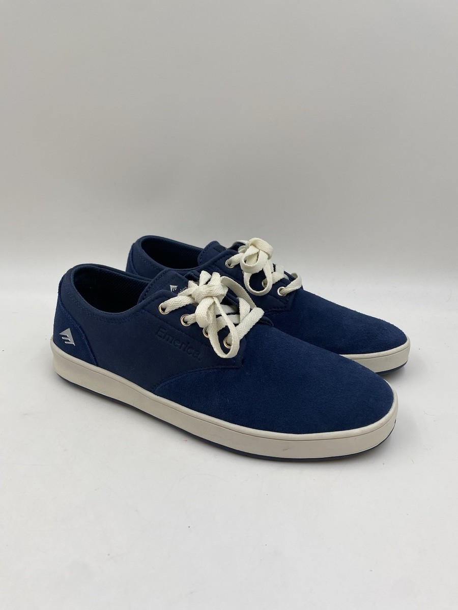 Emerica Romero Laced Skate Shoes Navy Blue Men display picture 3