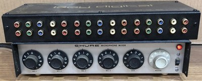 Shure M68 Microphone Mixer - Key Digital HD View 12 Plus Amplifier Bundle