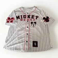 Disney Mickey Mouse Pinstripe Baseball Jersey — listing 4