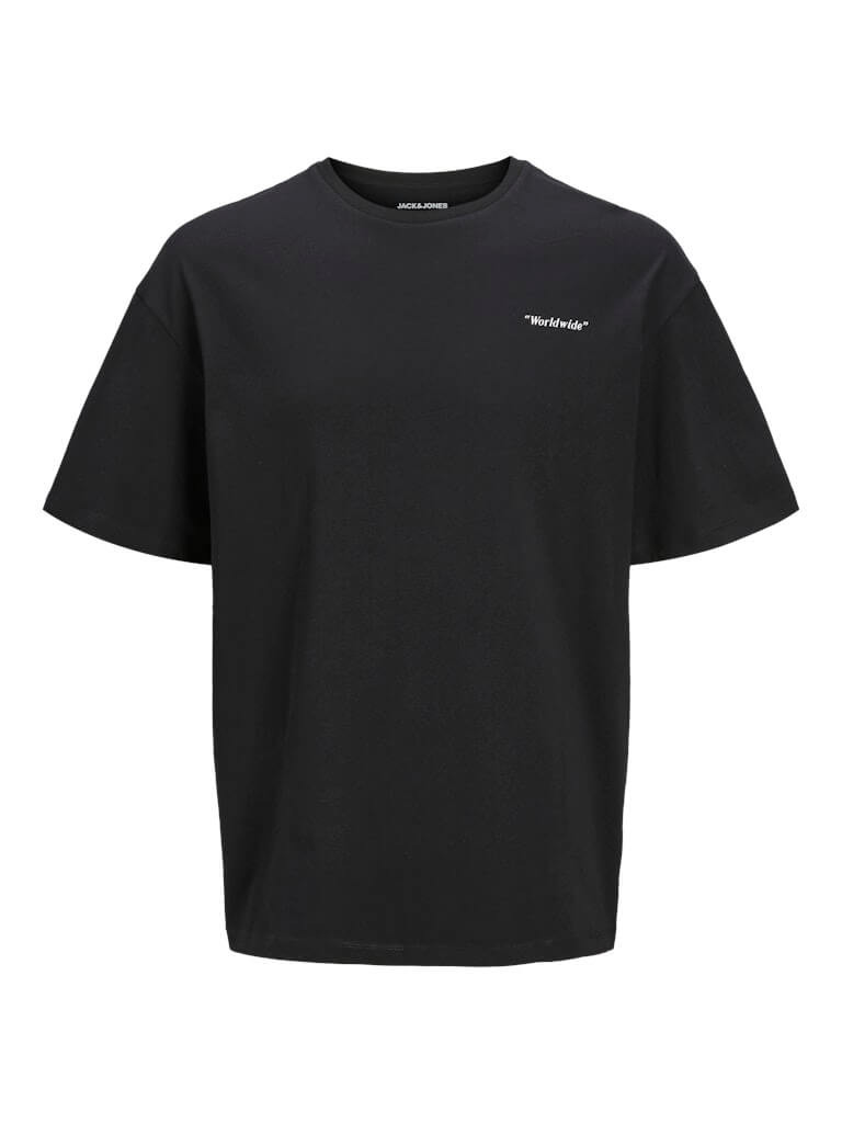 Jack & Jones JJCRINKLE Crew Neck Cotton T-Shirt - 1 Pack 100% Soft Cotton