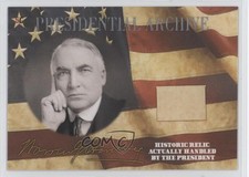 2020 Sportscardcom A Word from the POTUS Warren G Harding #PA-WH 10ou