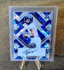 2022 Leaf Metal Draft Ty Thompson BA-TT2 Blue Auto #d 14/20 RC