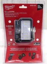 Milwaukee M18 2359-20 ROVER Compact Folding Flood Light w/ USB Charging USB-C