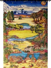 NEW TY Beanie Baby Official Club Poster Display Background 49" x 32" Vintage HTF