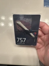 DELTA AIR LINES 2025 757-200 BRAND NEW PILOT TRADING CARD #70