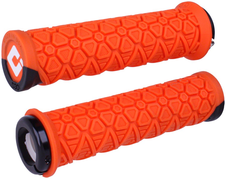 ODI Vanquish Grips - OrangeBlack Lock-On 7790₽