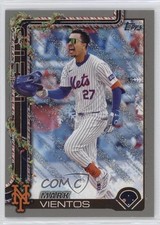 2025 Topps Holiday Holiday Silver Glitter Mark Vientos #H142 1o91