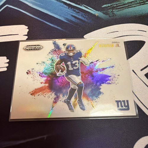 2025 Panini Prizm Black Odell Beckham Jr Colorblast Case Hit