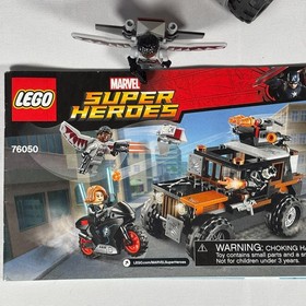 LEGO Marvel 76050 Crossbones Hazard Heist w Minifigs Instructions