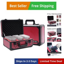Graded Card Storage Box; Durable Sports, PSA Card Storage Case- Trading Card ...