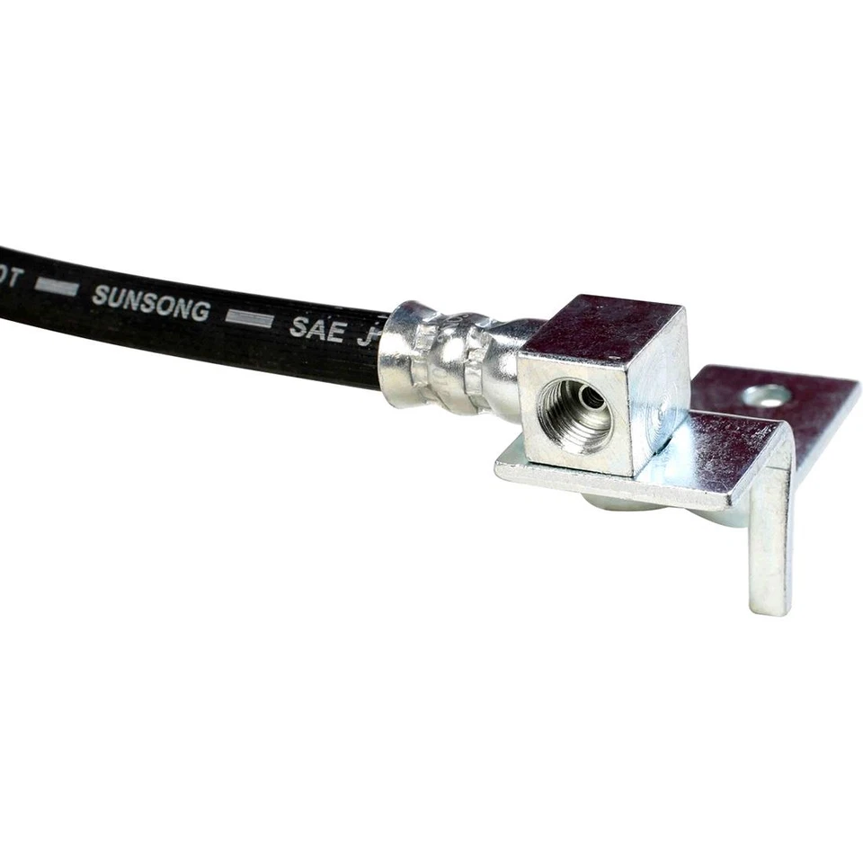 2x Linha de freio dianteira esquerda e direita mangueira de freio para 1995-1999 Dodge Neon - Imagem 3 de 4