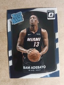 2017-18 Donruss Optic Rated Rookie Bam Adebayo RC Miami Heat #187