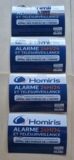 Lot de 4 autocollants Homiris – 9 × 13 cm – Neufs & ultra rares 🔒