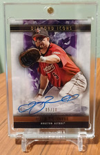 JEFF BAGWELL 2019 TOPPS DIAMOND ICONS PURPLE AUTO 5/10 AUTOGRAPH HOUSTON ASTROS