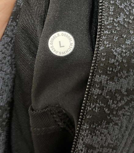 Lululemon Men's End State Pullover W/Pockets Graphite Grey/Black L $198 - Picture 7 of 11