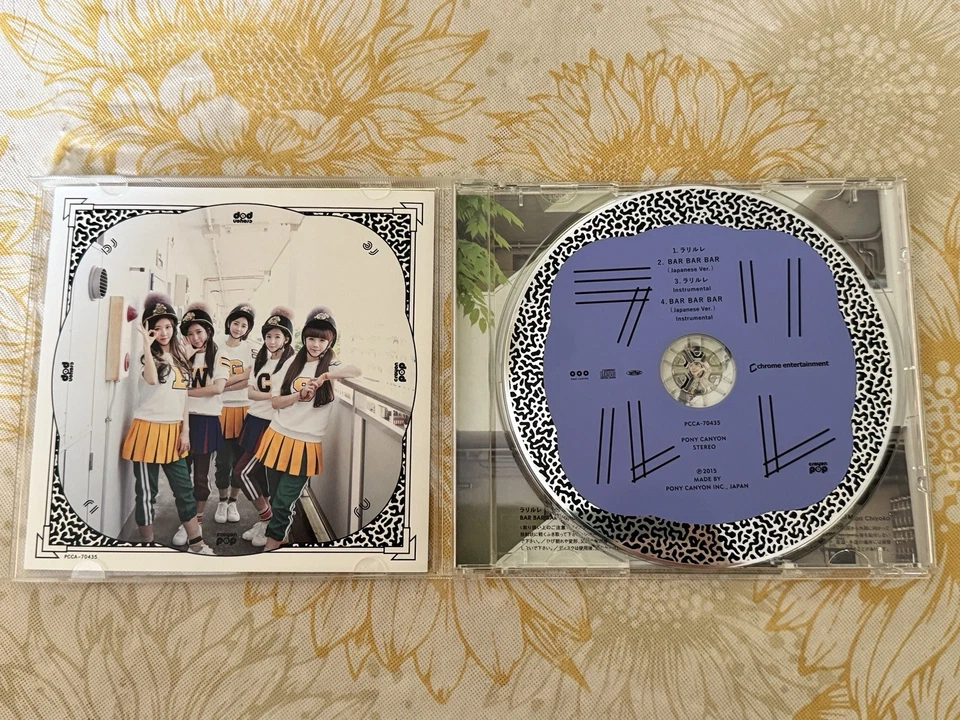 Crayon Pop RaRiRuRe Japan Debut Single K-Pop/J-Pop - Audio CD Jewel Case (2015) - Imagem 3 de 4