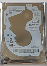 500GB SATA Seagate ST500LX012 Ultra Mobile SSHD 8GB NAND Flash 5400RPM 2.5" New