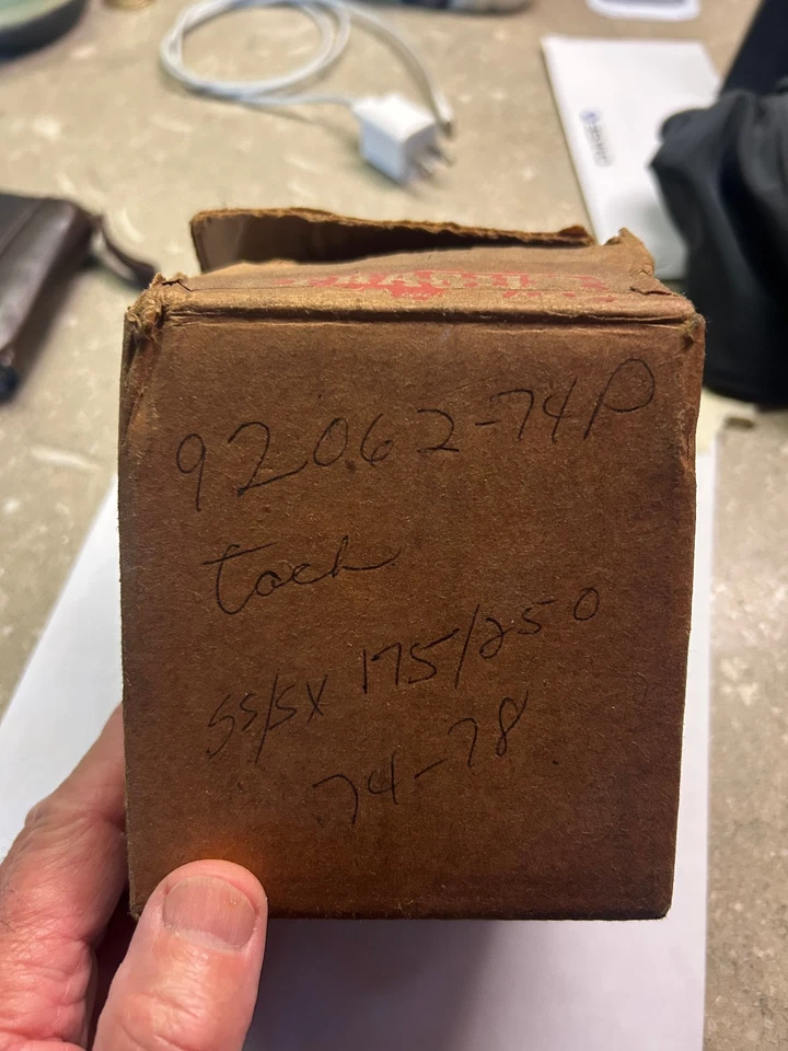 1974-1978 новый старый запас harley davidson тахометр 92062-74P SS/SX 175/250 - Изображение 4 из 4