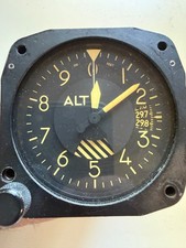 Aerosonic Corp. MA-1 Pressure Altimeter Indicator MFG'S. PART NO. A-80-MA