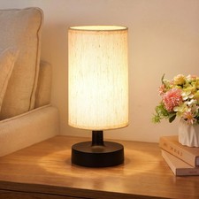 Kakanuo Cordless Table Lamp Rechargeable Small - 1 Pack Beige Black, 4000mAh ...