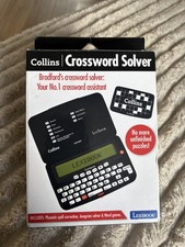 Image of Lexibook Collins Crossword Solver Black CR753EN Bradfords Electronic