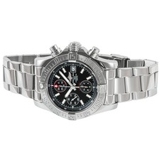 BREITLING WATCH AVENGER II VOLCANO BLACK A339B32PSS A13381 AUTOMATIC CHRONOGRAPH 4