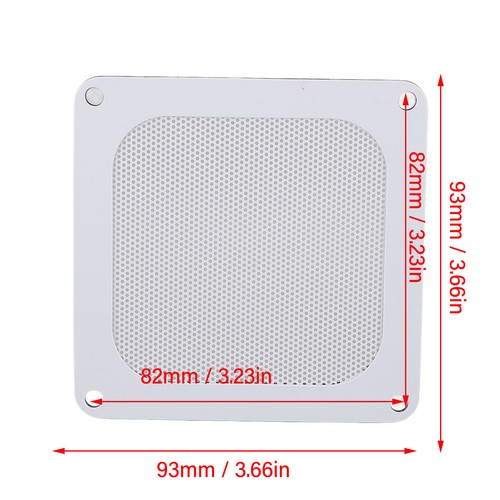 PC Cooler Filter Computer Fan Filter Grills Ultra Fine Holes 4pcs For Chicken - Afbeelding 13 van 23
