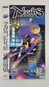 Nights Into Dreams - Sega Saturn -  Complete With Manual