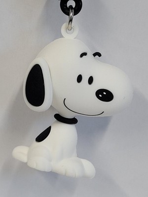 3D Foam Figural Key Chain Clip Monogram Blind Bag Peanuts Series 4 Snoopy