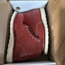 Red Wing Irish Setter 8875 Heritage Moc Toe Boots Classic Red Oro Russet 8.5 E