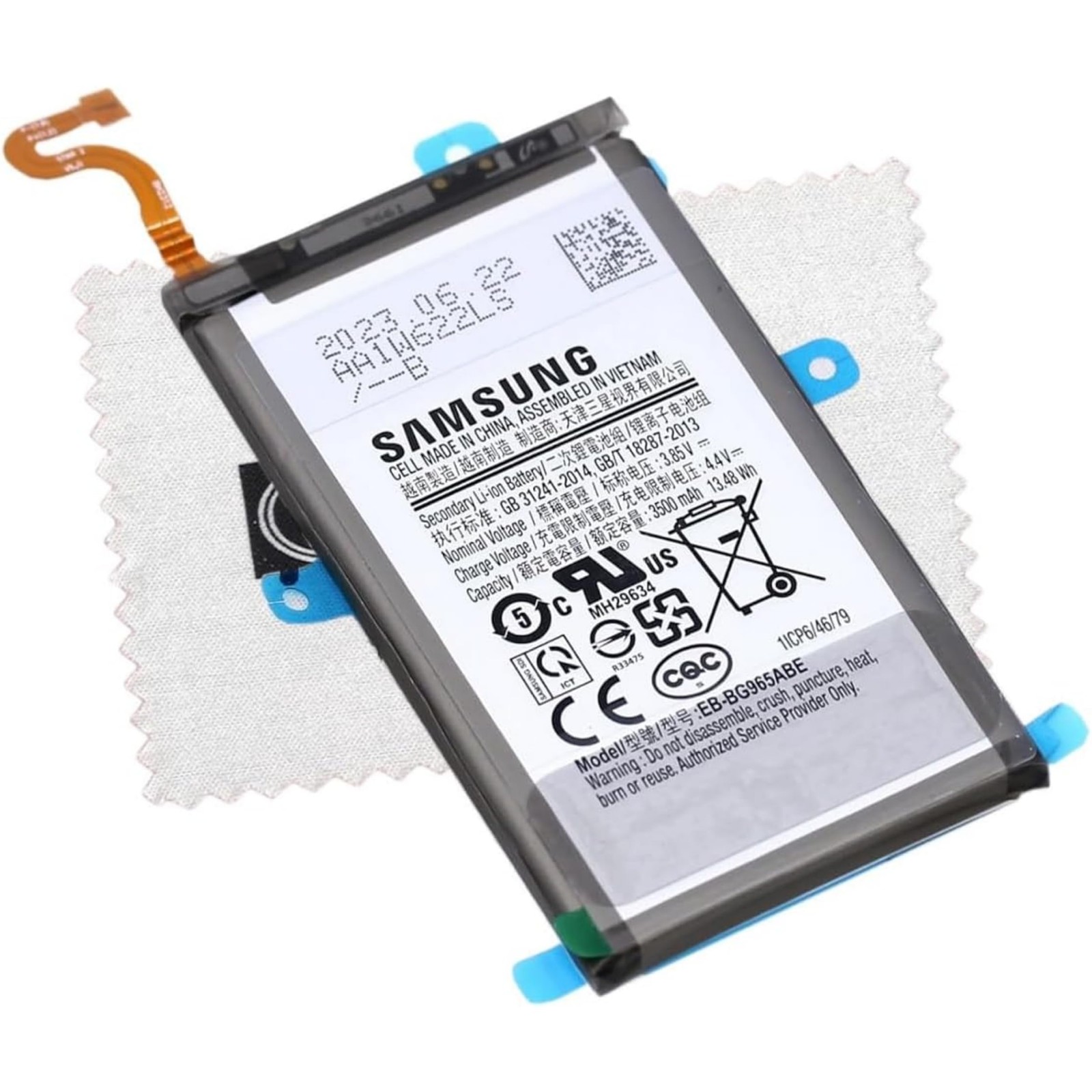 Batterie Samsung EB-BG965ABE résout les coupures de votre Galaxy S9 Plus G965F