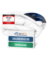 Daunendecke Übergang - Bettdecke Daunen 135x200 155x220 140x220 200x200 220x240
