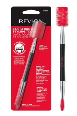 Revlon Lash & Brow Styling Tool   Dual-Ended Eyelash Separator & Eyebrow Brush