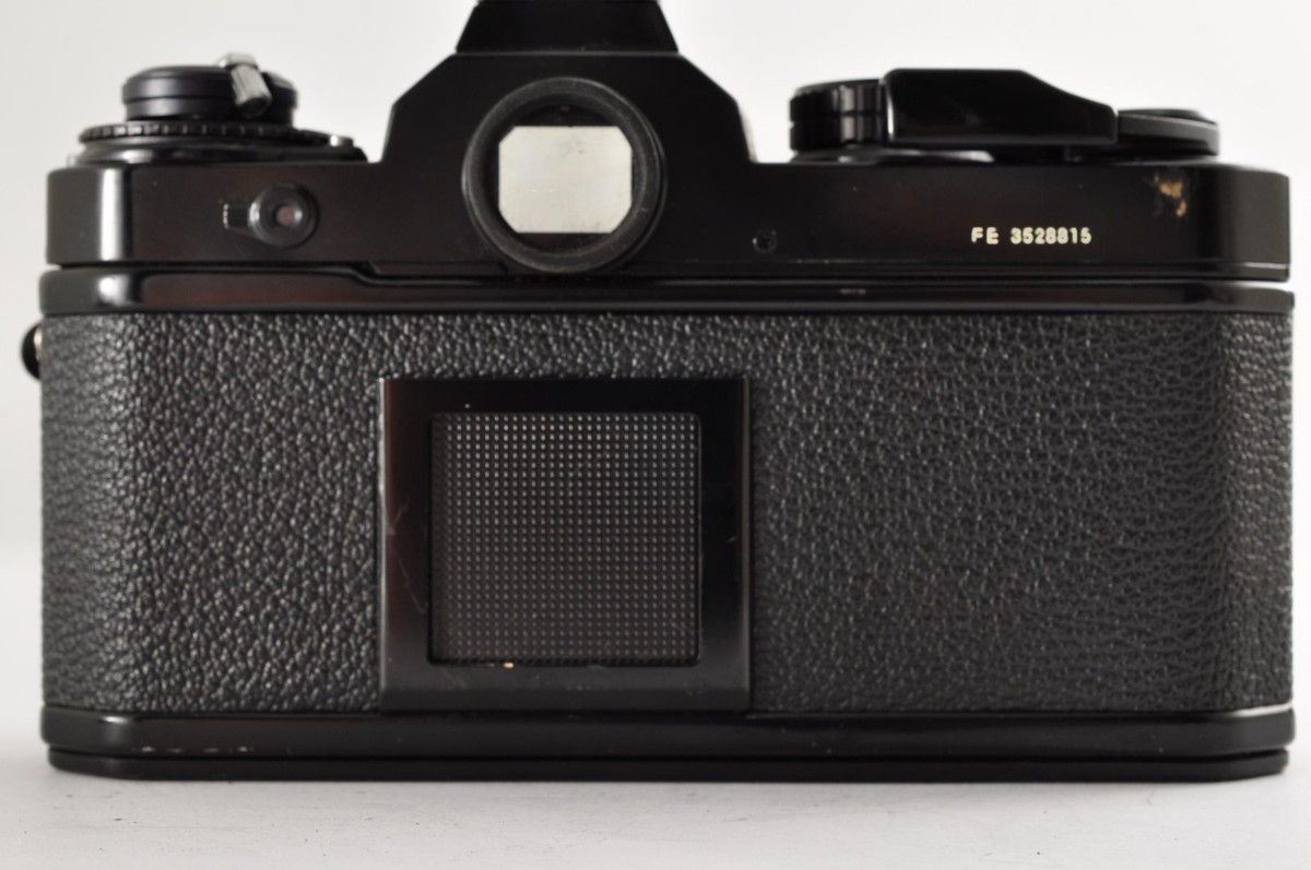 Nikon FE Black 35mm SLR Film Camera Body [Exc+5] (3528815