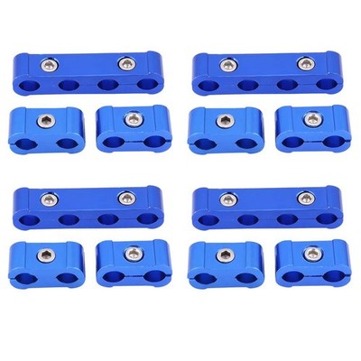Ignition Cable Holder, Spark Plug Wire Set Wire Separator Aluminum Throttle Cable Bracket T...