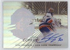 2024-25 SPx Finite Silver Spectrum Auto 4/49 Ilya Sorokin #F-17