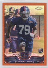 2013 Topps Chrome Retail Orange Refractor Damontre Moore #190 0a1