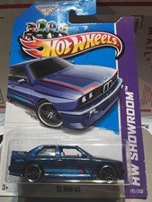 Hot Wheels HW Showroom '92 BMW M3 Blue 1:64 Diecast Car Unopened Box