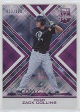 2016 Panini Elite Extra Edition Aspirations Purple 53/200 Zack Collins #152 0b2