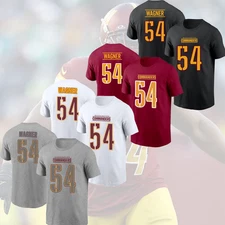 NEW ITEM! Bobby Wagner #54 Washington Commanders Name & Number S–5XL for Fan