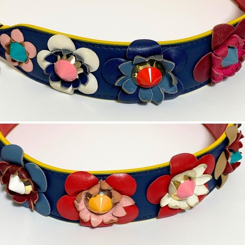Fendi Strap You Flower Shoulder Bag Strap Multicolor Fashion Accessories C037 - Picture 8 of 11