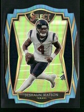2020 Panini Select #127 Deshaun Watson Light Blue Prizm Die Cut Texans